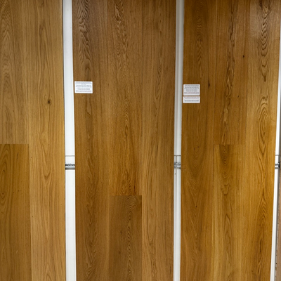 Windsor Engineered Real Wood Oak Natural UV Brushed Matt Lacquered Prime Grade